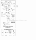 Kit - Nikki Carburetor Overhaul Nikki Carburetor Diagram and Parts List for 31A707-0335-B1  Briggs and Stratton Engine